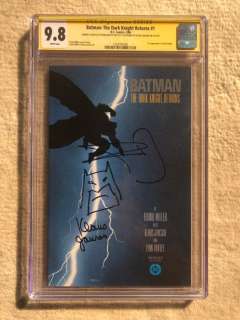 Batman - The Dark Knight Returns #1 CGC 9.8 Signed & Remarked - Hardcover - First edition - (1986) | Catawiki