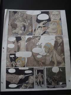 Erich von GÃ¶tha - Planche originale en couleur (p.46) - Les malheurs de Janice Tome 3 - (2003) | Catawiki