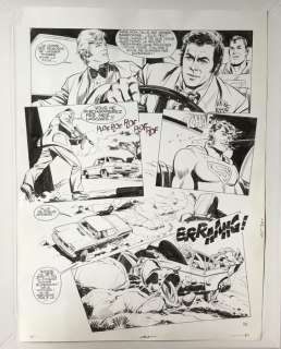 Marcello, Raphaël Carlo - Planche originale - Amicalement votre T1 - Superman a disparu - (1975) | Catawiki