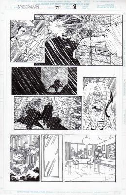 John Romita Jr. | Spider-Man #70 p.8 | Tavole Originali