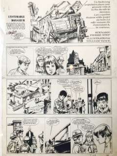 Vance, William - Planche originale - L’estimable Monsieur Wong - (1963) | Catawiki