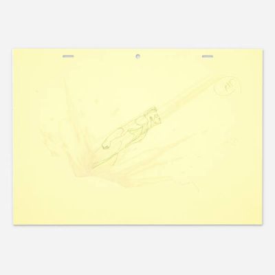 Invincible Season 1 Original Animation Drawing (Skybound Entertainment/Wind Sun Sky Entertainment with Point Grey Pictures, 2021) | Landry Pop Auctions