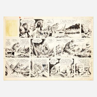 Mac Raboy | Flash Gordon Sunday Strip 9/13 Original Art (King Features, 1959) | Landry Pop Auctions