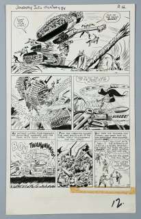 THOR / JOURNEY INTO MYSTERY #84 (1962) - Jack Kirby and Dick Ayers Hand-Drawn Page 10 Artwork | Propstore