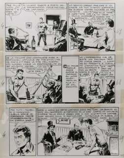 Zagor n. 1 (52 Zenith) - G. Ferri - Tavola originale pag. 105 - Firmata - Loose page | Catawiki