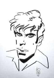 Dylan Dog - Angelo Stano - Illustrazione Originale Firmata - Loose page (2002) | Catawiki