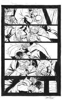 Goran Parlov | PUNISHER #33 pg 14 | Goricki Art