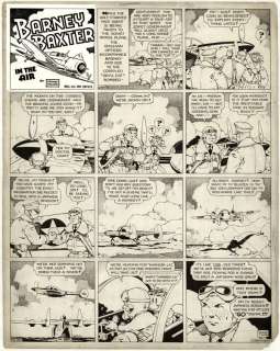 141: Miller Barney Baxter #359 original comic art | Russ Cochran