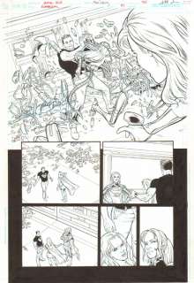 Jamal Igle, Marc Deering - Supergirl #51 P.26 - Superboy And Supergirl - 2010 Signed