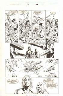 Alan Davis, Mark Farmer - killraven #3 p. 18 - skull & killraven - 2003 signed