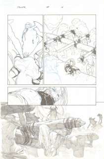 Esad Ribic - thor: god of thunder #7 p. 16 - thor enslaved by gorr the god butcher - 2013 signed