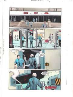 Anibal Rodriguez, Dave Ross, John Kalisz | Jsa: All Stars #7 P.8 Color Guide Art - Mr. Bones - 2004 | Anthony’s Comic Book Art