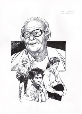 Sergio Toppi | Don Zeno e i suoi ragazzi (pubblicata in Il Giornalino) | Tavole Originali