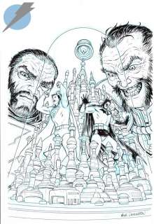 Nick Derington - batman/superman issue 7 page cover