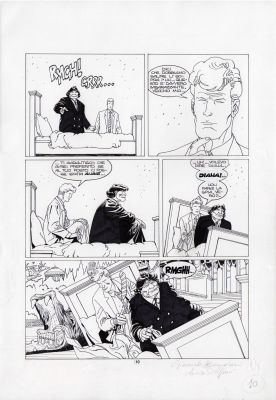 Giancarlo Alessandrini | Il Mistero delle Nuvole Parlanti p.10: Little Nemo | Tavole Originali