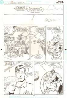 Dusty Abell, Terry Austin - Superman annual #3 p. 48 - superman in the fortress of solitude