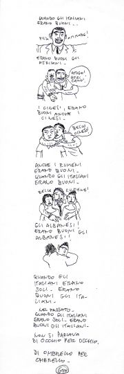 Gipi | La settimana di Gipi n.16 | Tavole Originali