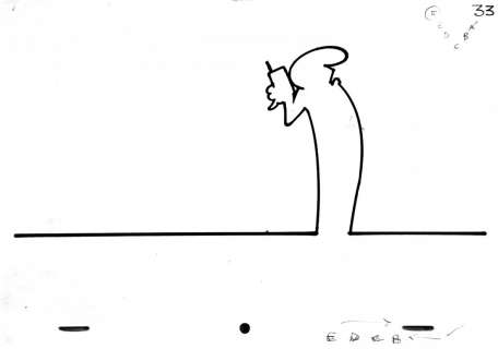 Osvaldo Cavandoli | La Linea al telefono | Little Nemo