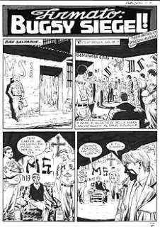 Dampyr n. 139 - 14x Tavola Originale "Firmato:Bugsy Siegel" Russo - Loose page - First edition - (2011) | Catawiki