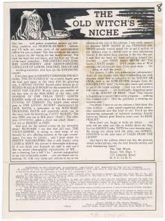 The Old Witch’’s Niche | THE OLD WITCH’’S NICHE, Haunt of Fear #5, Jan-Feb 1951 | Russ Cochran