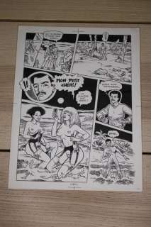 Miami Beach - Planche originale (p.39) - Format: 27,5 x 37 cm. | Catawiki