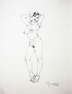 Giovanna Casotto - Portfolio "Pin ups" con disegno originale - First edition - (2007) | Catawiki