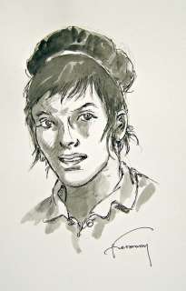 Hermann - Originele aquarel - Comanche | Catawiki