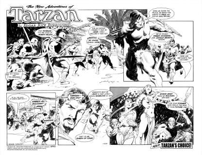 Tom Grindberg | Grindberg - The New Adventures Of Tarzan #3740 | Russ Cochran