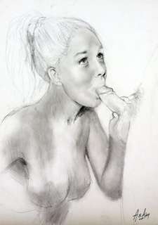 Aslan (Gourdon Alain... | Petite gâterie Mine de plomb signé en bas à droite... | Vermot et Associés