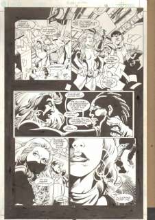 James Fry, Rey Garcia - birds of prey #36 pg - bc question battle (signed)