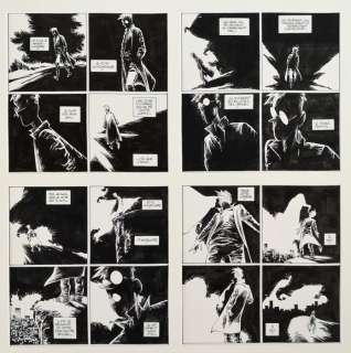 Clarke (Frédéric Seron) | Clarke - 4 planches originales - Le Mange Lumière - histoire complète - (2018) | Catawiki