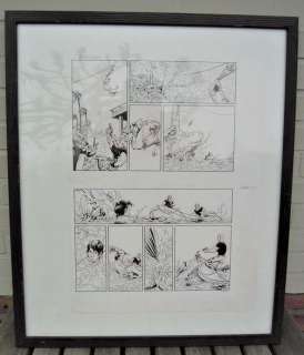 Charel Cambré | Amoras - Originele pagina (p.8) - Amoras 4 - Lambik - Page volante - (2014) | Catawiki