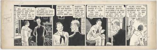 Frank King | King – Gasoline Alley Original Daily Strip 06/12/1944 | Russ Cochran