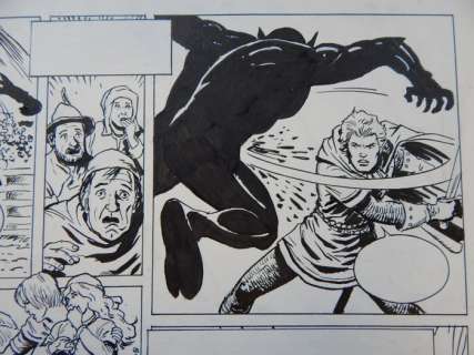 Claus Scholz | Claus Scholz - De Rode Ridder 236 - Originele pagina (strook 25 + 26) - De Zwarte Narcis - (2012) | Catawiki