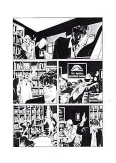 Maurizio Di Vincenzo - Dylan Dog n. 366 - Di Vincenzo - Tavola Originale "Il giorno della famiglia" - Page volante - (2017)