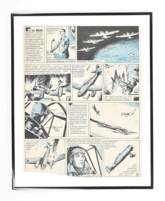 Henk Sprenger page originale Arend Stork | Comic Art Masters