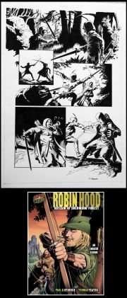 Thomas Yeates | Robin Hood Outlaw of Sherwood Forest art | ArchAngels