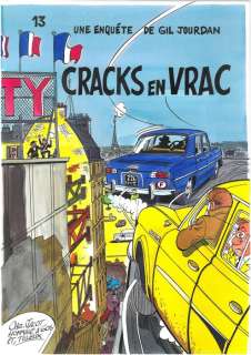 Jacot, Christian | Jacot, Christian - Dessin original couleur - Gil Jourdan - Carats en vrac - (1998) | Catawiki