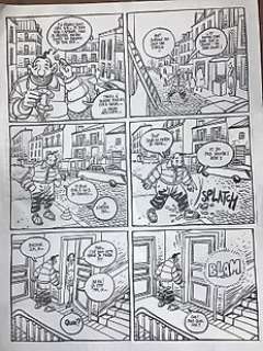 Tronchet, Didier - Tronchet, Didier - Planche originale - Jean Claude Tergal T8 - L‘Amant lamentable - (2004)