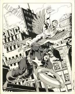 John Beatty, Mike Zeck - captain america and falcon