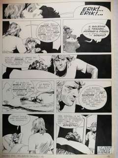 Attilio Micheluzzi | Capitan Erik - Attilio Micheluzzi - tavola originale "Nel Mar dei Sargassi" - Page volante - (1981) | Catawiki