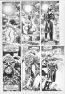 Stephen Bissette - SWAMP THING (2nd series) # 64 PAGE 18