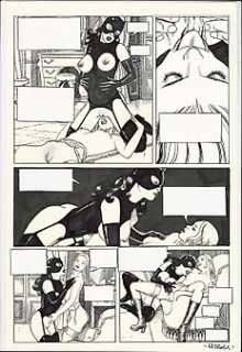 Marco Nizzoli | Sexy Spy Story # 01 - Marco Nizzoli - tavola originale - Page volante - Exemplaire unique - (1996) | Catawiki