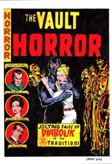 Larry Attilio Camarda | Diabolik - L. Camarda - Illustrazione Originale Firmata e Datata - Exemplaire unique - (2016) | Catawiki