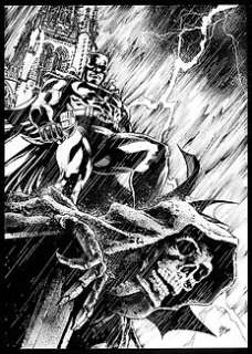 Vicente Cifuentes - Batman - por Vicente Cifuentes - Page volante - Exemplaire unique (2021)