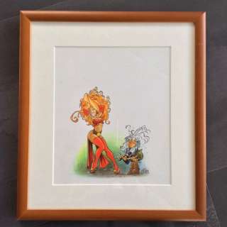 Crisse | Crisse - Originele gepubliceerde tekening in kleur - Loretta & Harpeya - (1993) | Catawiki