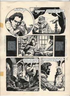 Horacio Lalia | Skorpio Anno III #40 - Horacio Lalia - tavola originale "Nekradamus" - Page volante - Exemplaire unique - (1978) | Catawiki