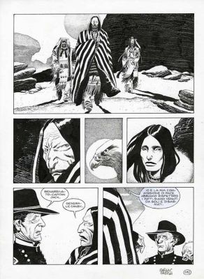 Enrique Breccia | “Tex Speciale – Capitan Jack” #31 – tavola 192 | Cart Gallery