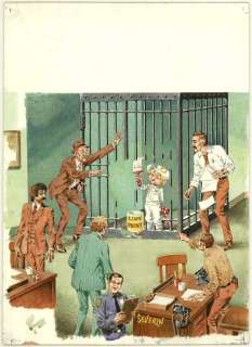 186: Severin Cracked #186 cover original comic art | Russ Cochran