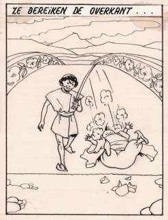 Laudy, Jacques | Hassan et Kaddour - Le voleur de Bagdad / De dief van Bagdad - Planche originale (planche 29) - Avec album de luxe - Cartonné - EO - (1948/2021) | Catawiki